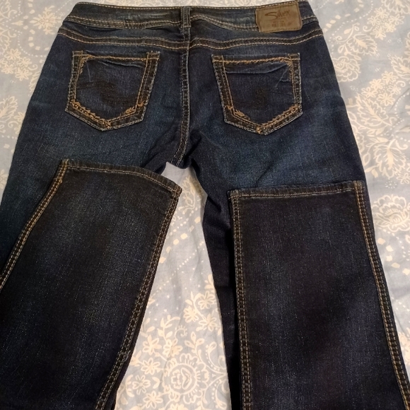 Silver Elyse Mid- Straight Women's Jeans 28W, 30L. - Picture 1 of 8